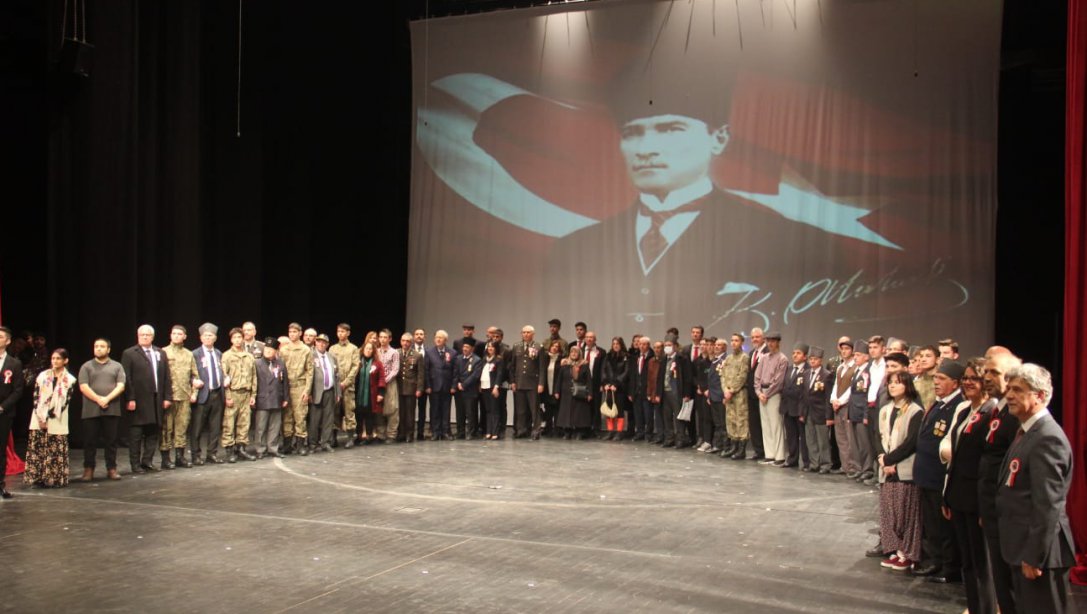 18 Mart Şehitleri Anma Günü ve Çanakkale Zaferinin 108. Yıl Dönümü Programı Yapıldı.