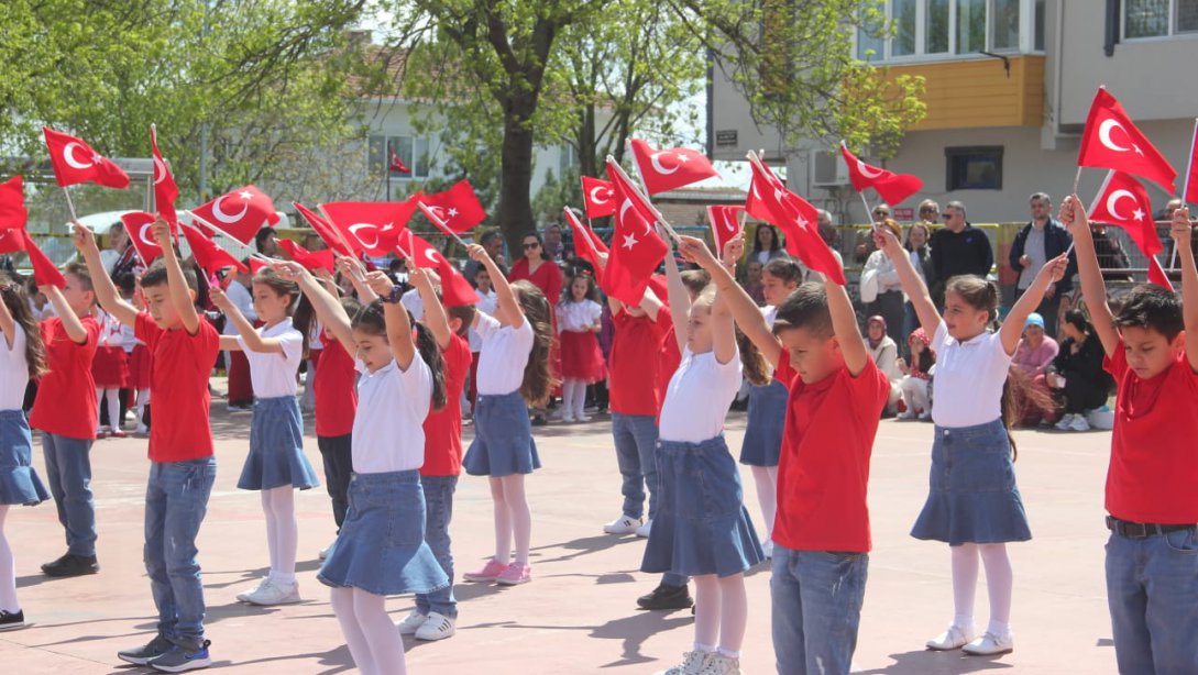 23 Nisan Ulusal Egemenlik ve Çocuk Bayramı Etkinlikleri Evrensekiz Beldesinde Devam Etti.