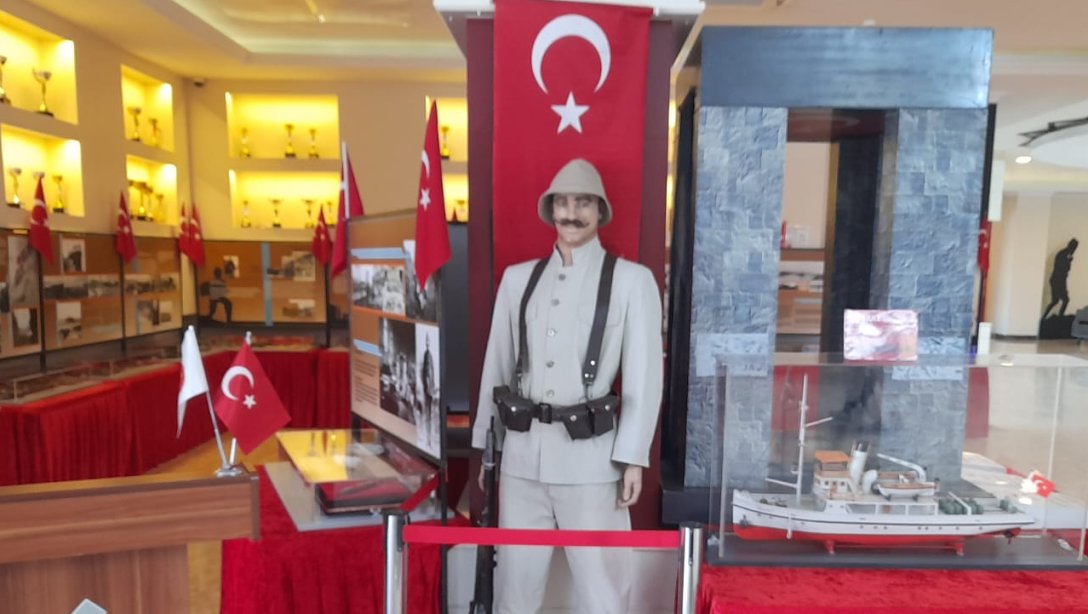 Özel Lüleburgaz Doğa Okulları Çanakkale Sergisi Düzenledi.