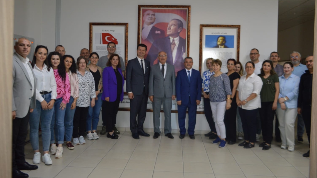 Antalya Vali Yardımcılığına Atanan Kaymakam Salih YÜCE, Kurumumuza Veda Ziyaretinde Bulundu  